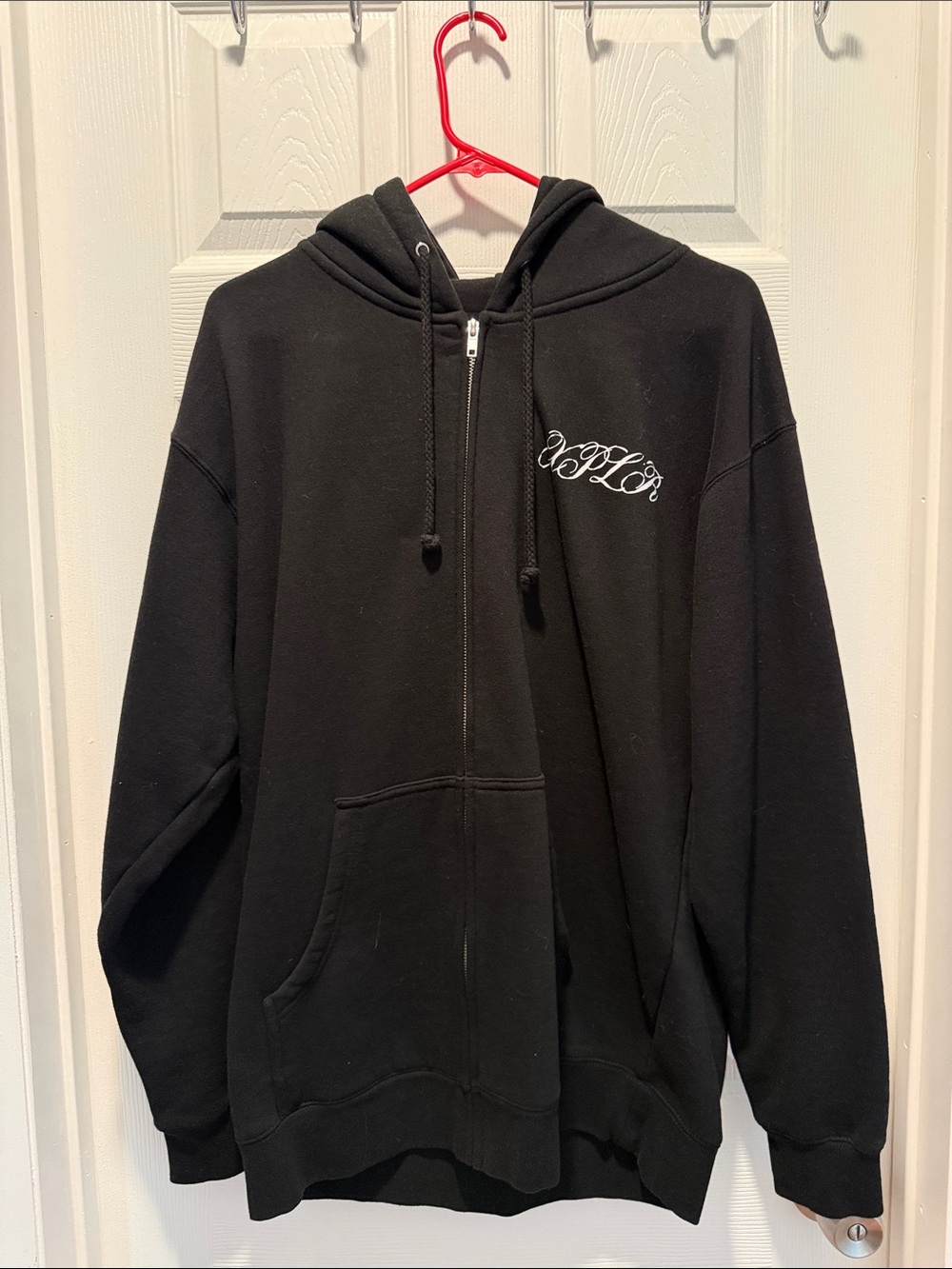 XPLR zip up hoodie